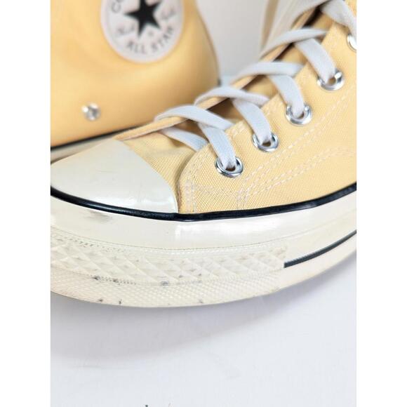 Converse Chuck 70 High Shoes Sunny Oasis/Pale Yellow A02757C Unisex Sz W 9/M 7 - Picture 8 of 16